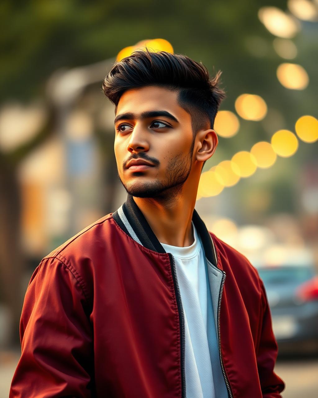 Campus Quiff — Textured Crop with Soft Fade