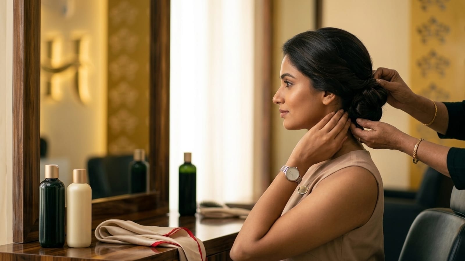 Kempegowda Airport Staff: Hair Routine For 12-Hour Shifts