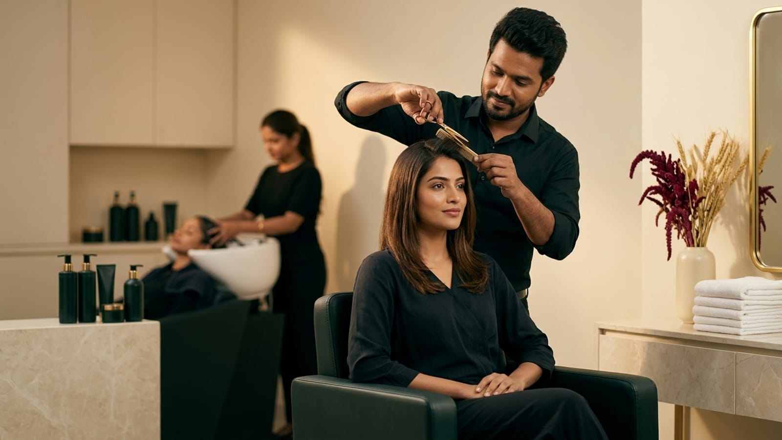 Salon Near Bagalur Reva Circle: What ₹400 Haircut Includes