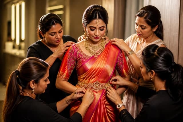 Group Saree Draping (5+)