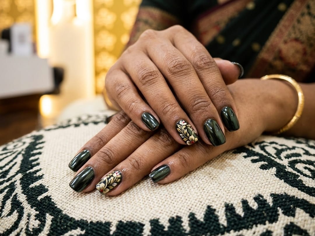 Mani, Pedi & Nail Art at The Jawed Habib salon, Bagalur